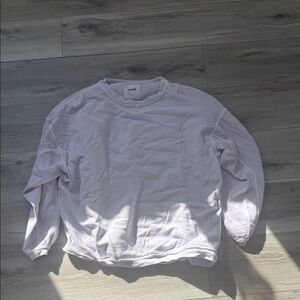 Aerie Light Purple Crewneck Sweater